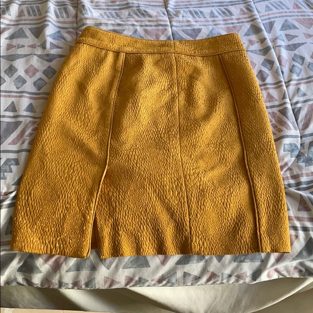Mustard Yellow Skirt